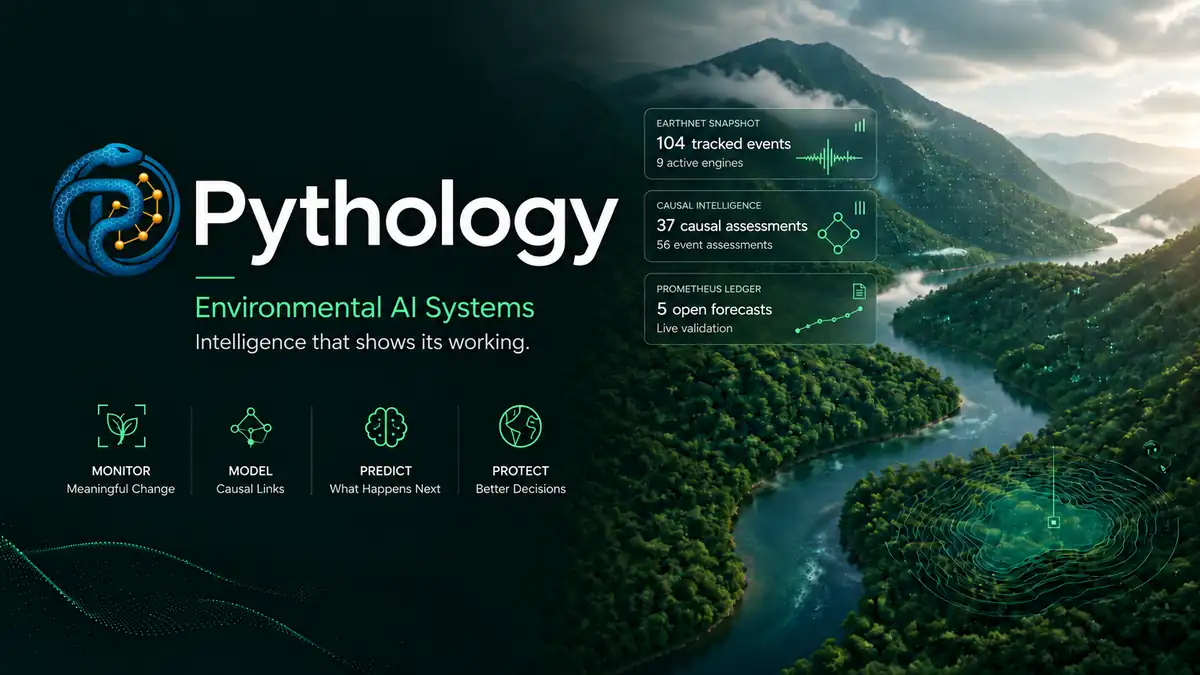 Pythology Environmental AI Systems — Monitor, Model, Predict, Protect